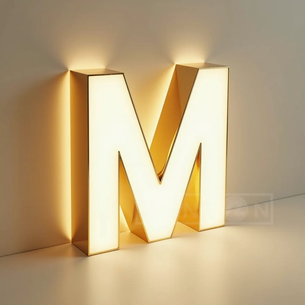 Custom 3D LED Business Sign — Illuminated Metal Letter Logo