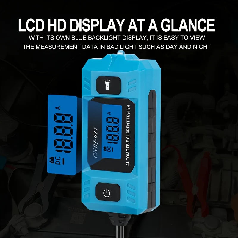 2026 Automotive current tester Truck Voltage Circuit Tester Power Probe LED Digital Display Auto Repair Tool