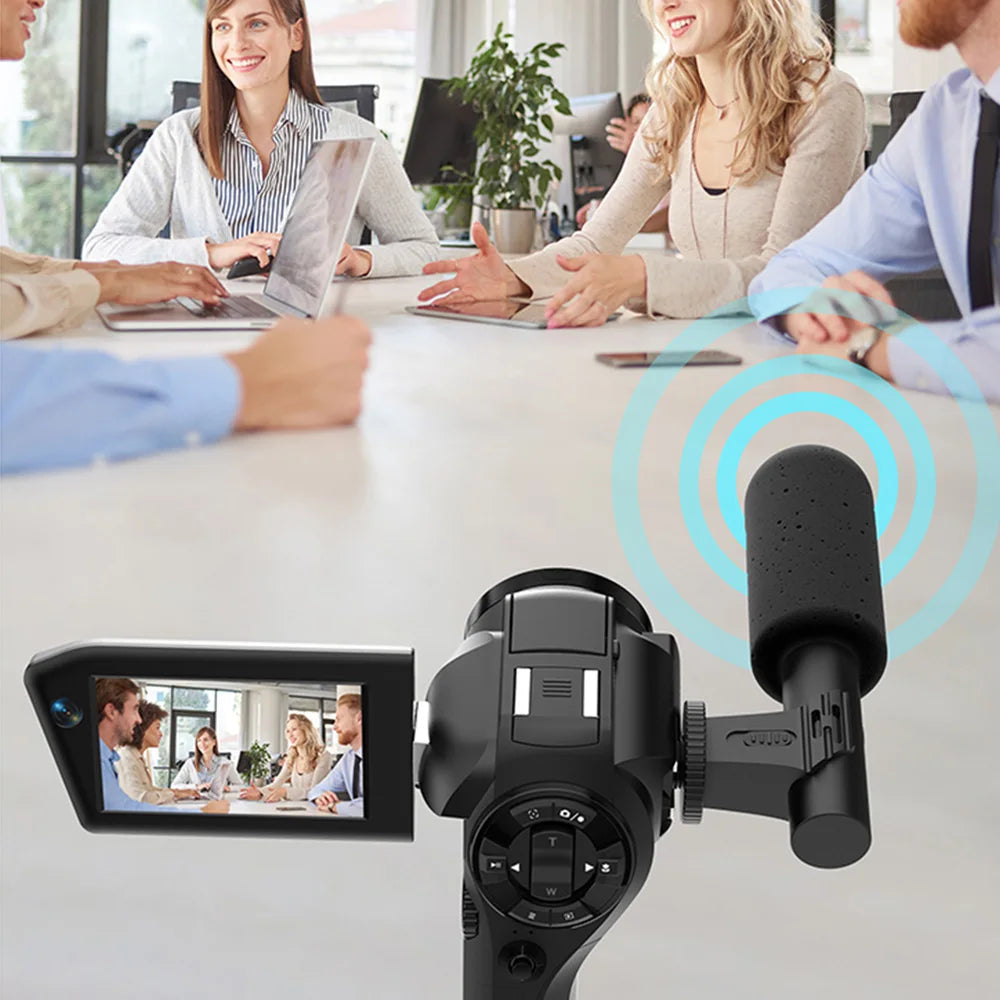 8K Handheld Camcorder — 75MP Vlog Camera, 8X Zoom, Night Vision