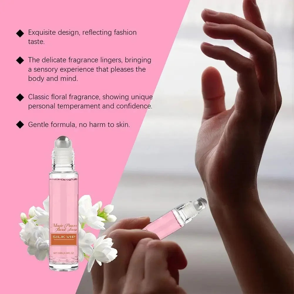 eelhoe Pheromone Perfume – Long-Lasting Floral Fragrance | Attract Men & Women | 10ml (1–10pc)