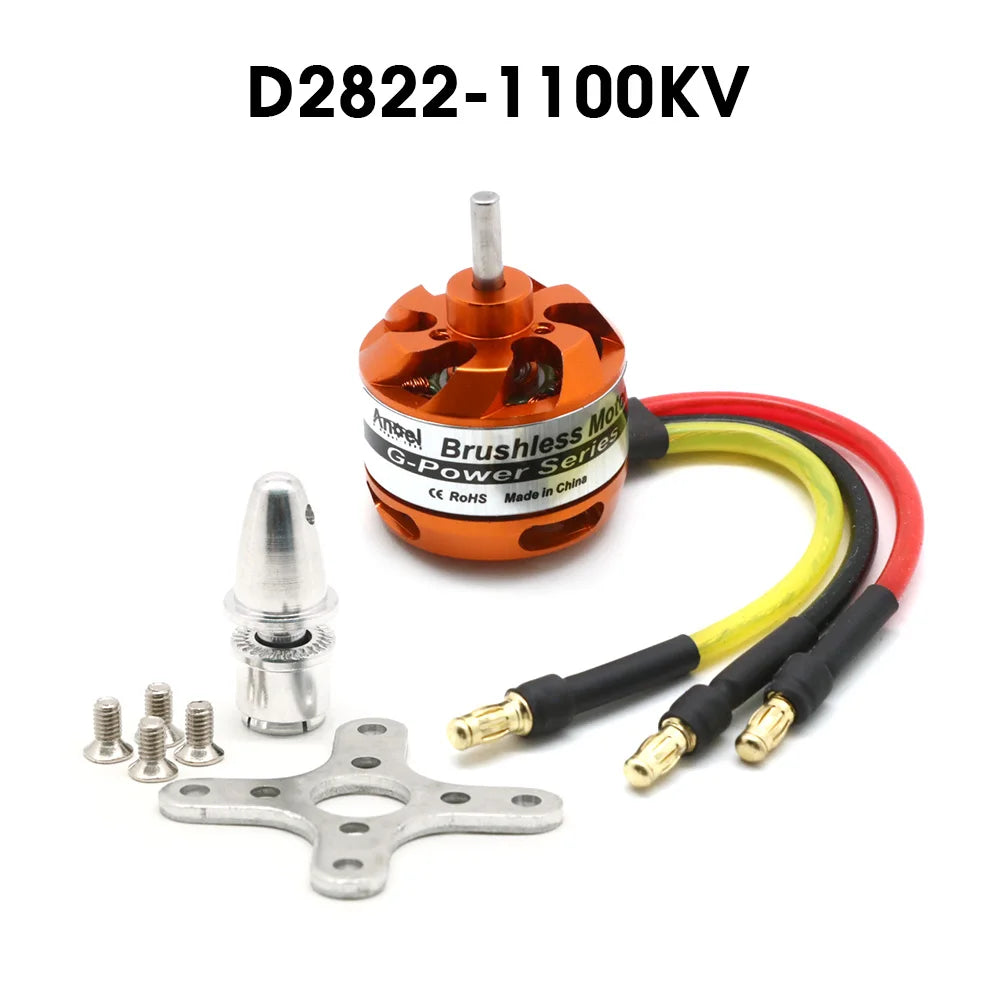 Brushless Motor 2-3S 4S 5S D2830 D2826 D3548 D3542 D3536 D3530 For RC Mini Multicopters Plane Fixed-wing Aircraft