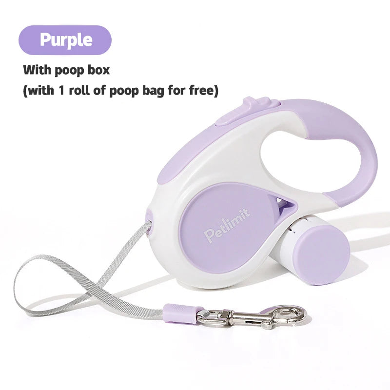 Automatic Retractable Dog Leash 3 m / 5 m - Travel Lead – photo 7