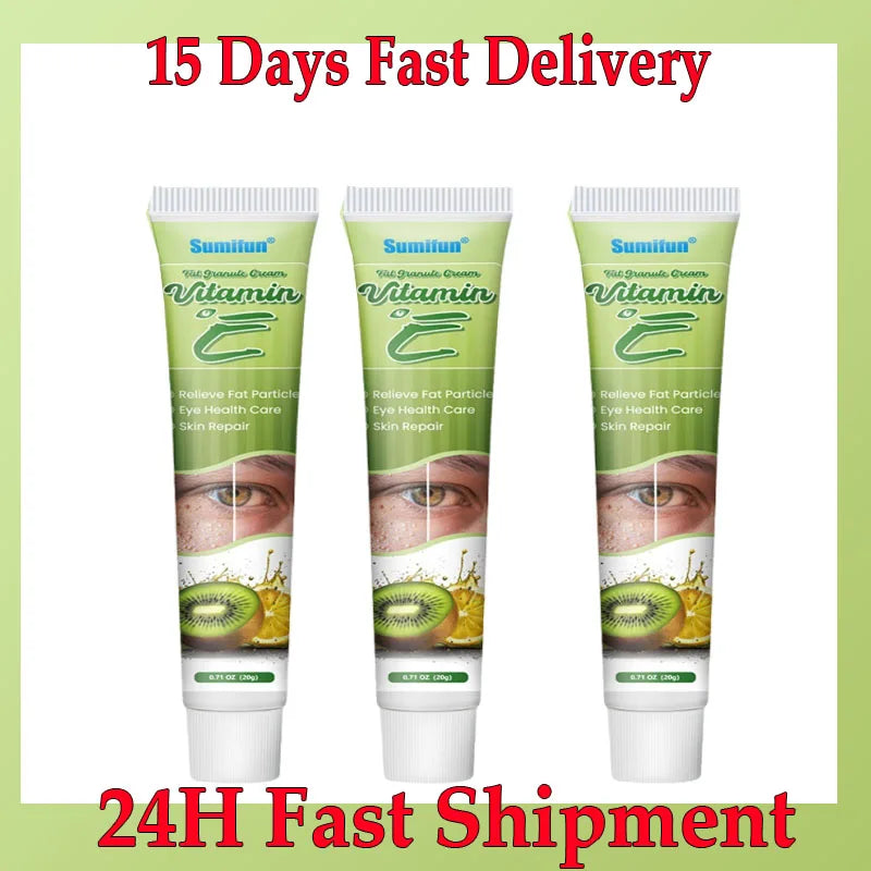Fat Granules Remover Eye Cream Effective Remove Fat Granules Puffiness Anti-Particles Milia Remover Product Repair Eye Skin Care