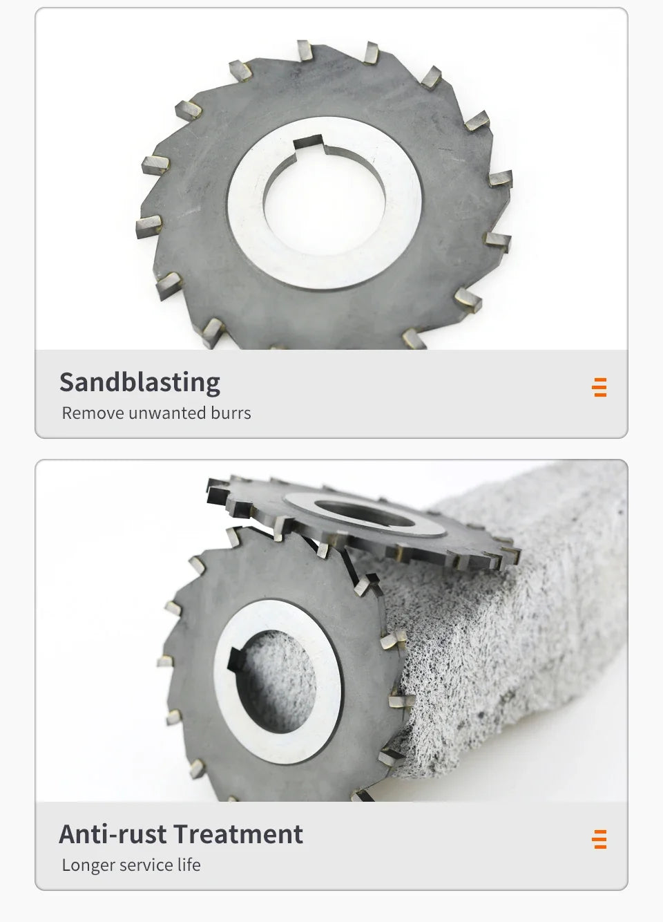 Three-Side Indexable Disc Milling Cutter — Tungsten Steel CNC Tool