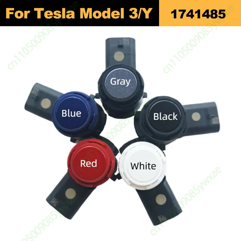 PDC Reverse Ultrasonic Parking Sensor Bumper Radar For Tesla Model 3/Y 2017-2023 Car Parking Assist 1741485-11-A 1741485-01-A