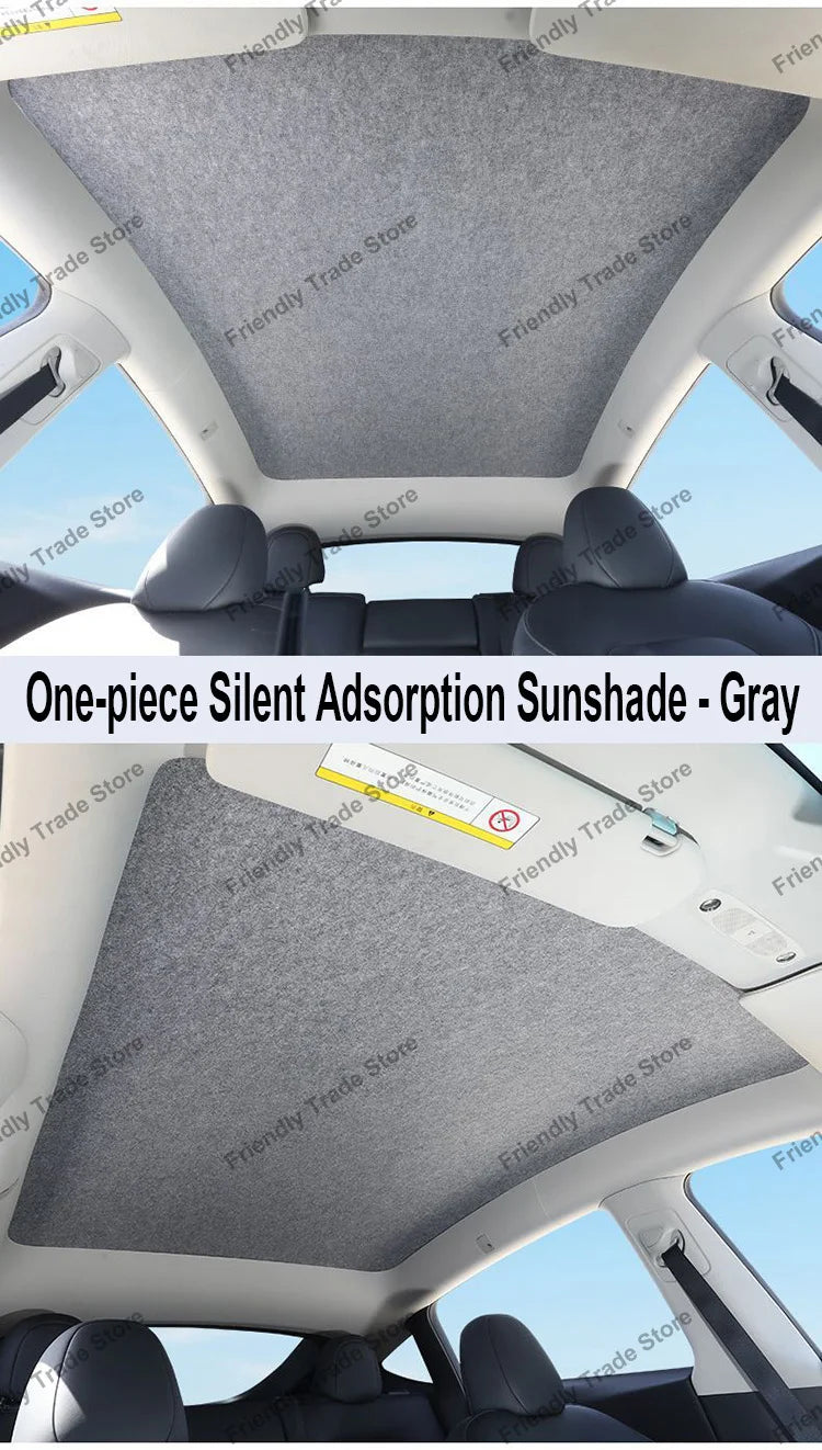 Sunroof Sunshade Insulation Visor for Ford F-150 Raptor 2021–2026 (2-Pack)