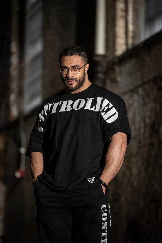 Short Sleeve Gym T-Shirt - Loose Stretch Training Top for Squats & Workouts - photo 6