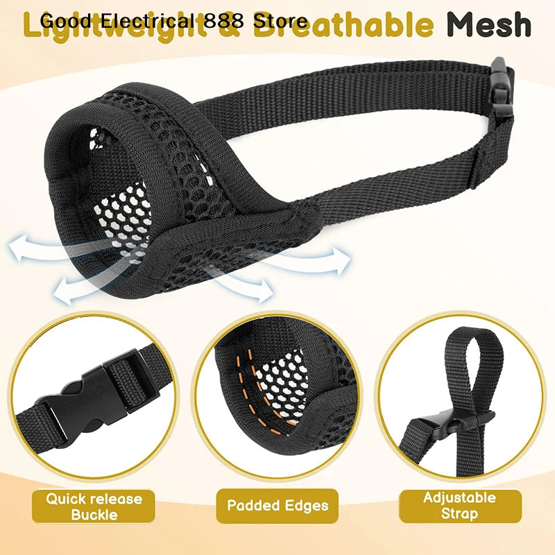 Breathable Muzzle for Short-Snouted Dogs - French Bulldog Fit – photo 5