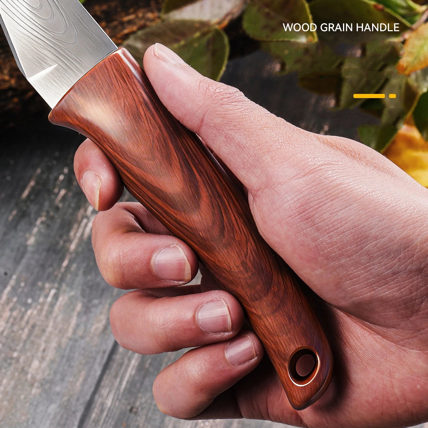 Garden Grafting Knife — Fruit Tree Budding Tool, Wooden Handle
