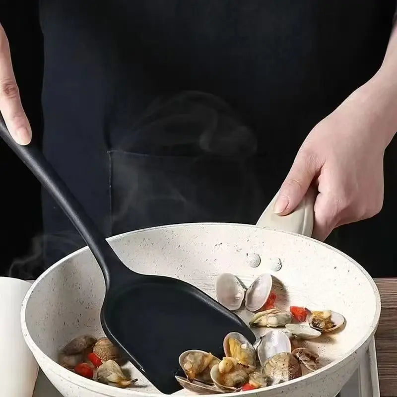 Small Silicone Kitchen Spatula - Scraper for Cooking and Mixing - photo 6