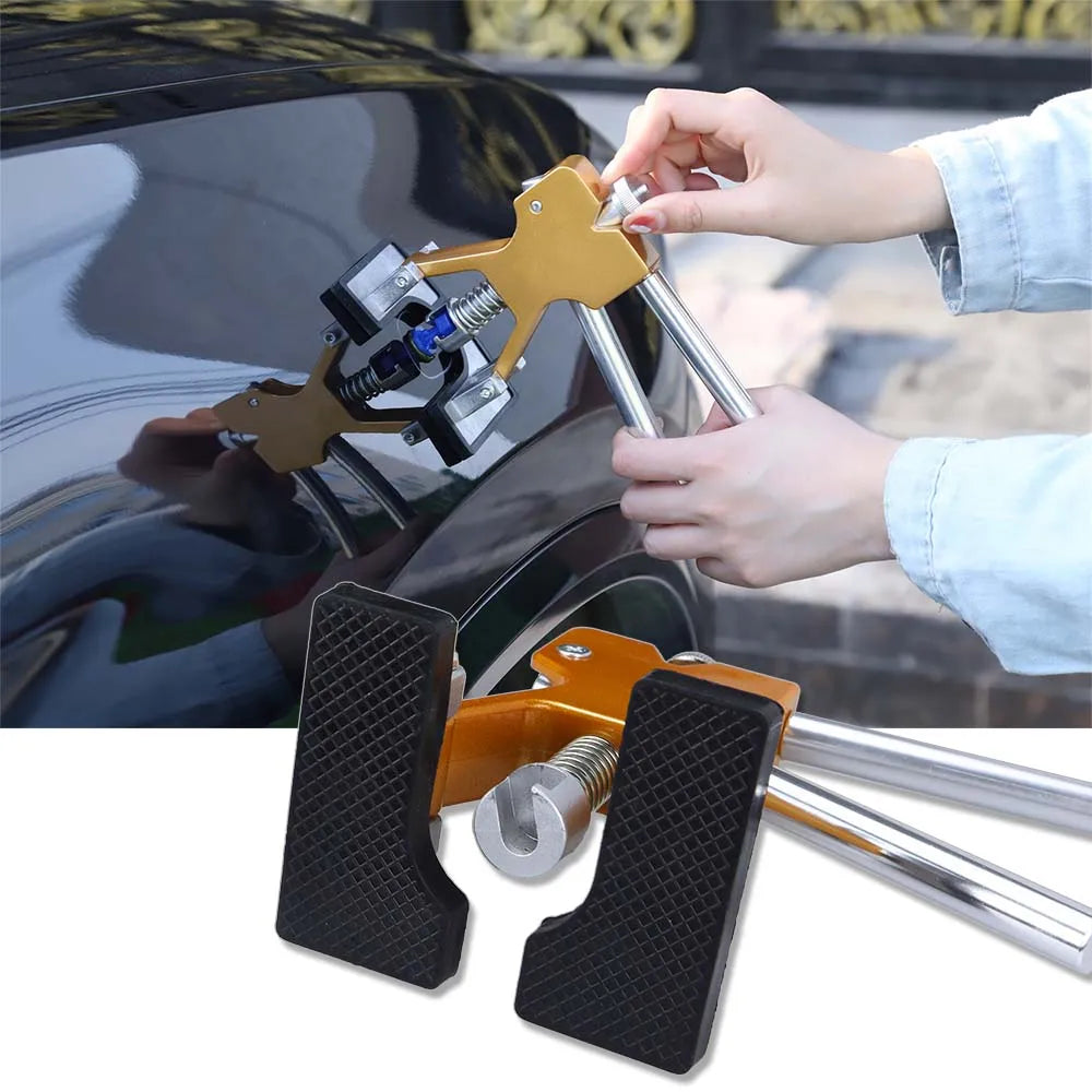 Paintless Dent Repair Kit – 43 & 84-Piece PDR Tool Set with Slide Hammer, T-Bar Puller & Glue Gun | Fix Car Dents, Hail Damage & Door Dings at Home