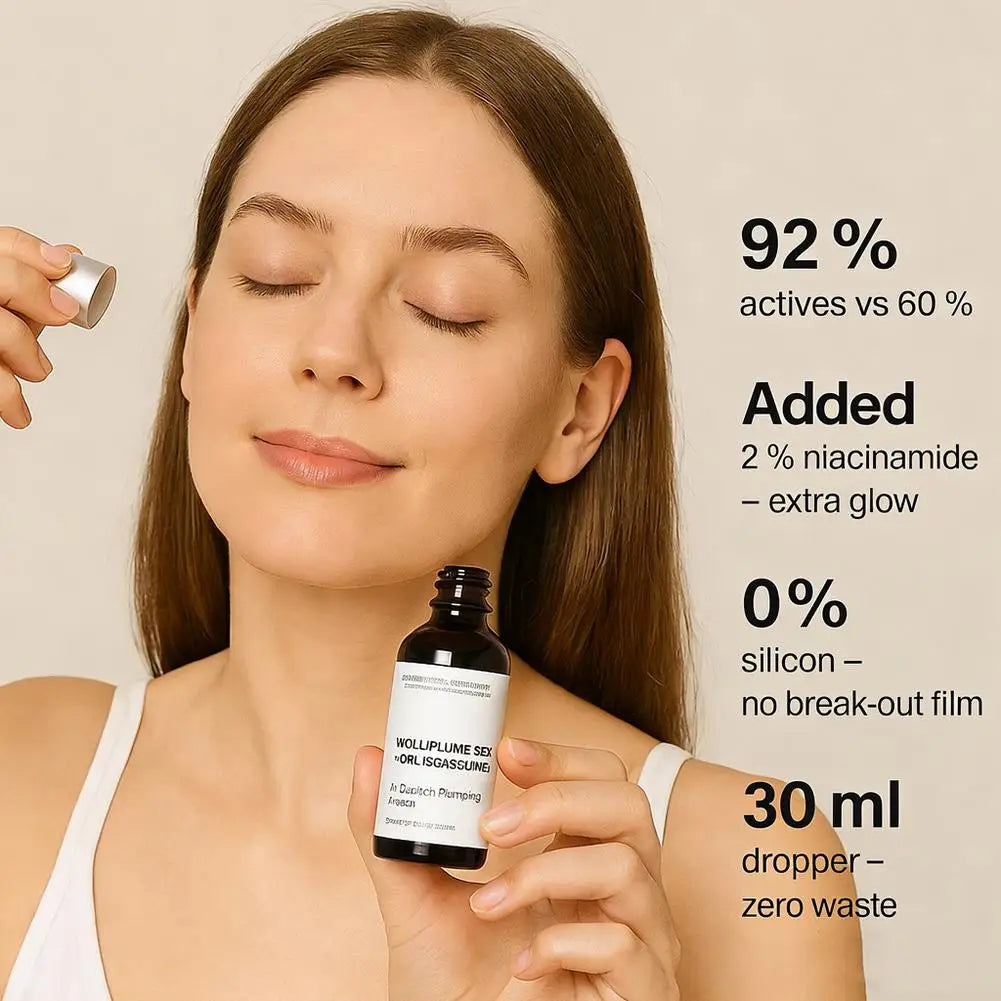 Volufilin Face Serum With Niaciamide Hyaluronic Acid Deep Plumping Hydrating Smoothing Dry Skin Serum Facial Essence