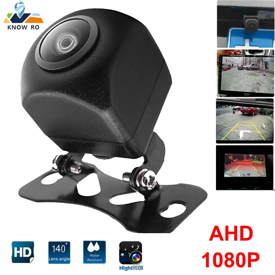 Car RearView Camera Wide-angle reversing Parking Monitor Waterproof star Light Night Vision HD Universal Velicle Rear View