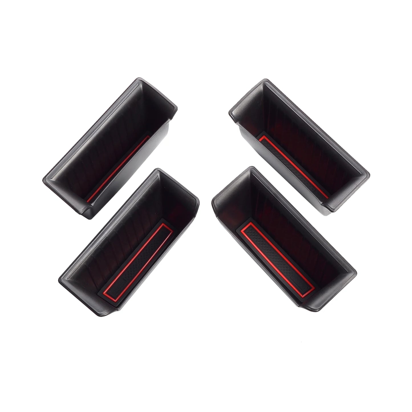 Front & Rear Door Handle Storage Tray Set (4-Piece) — Dodge RAM 1500 (2019-2026)