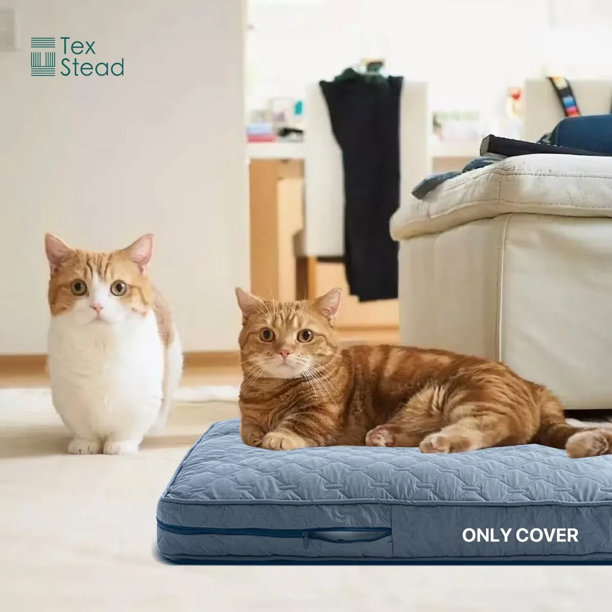 Brushed Dog Bed Cover - Waterproof Crate Pad Protector – photo 6