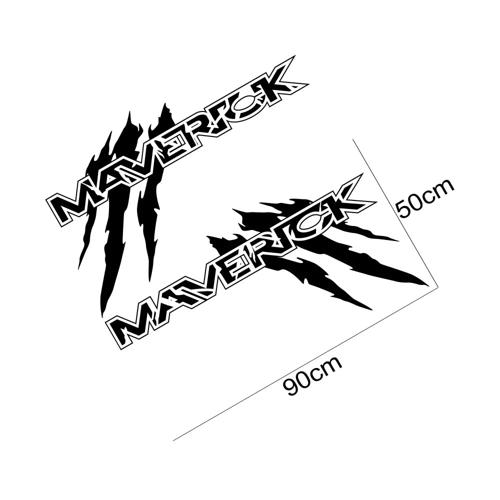 Car Sticker Pickup Truck Bed Graphics Claw Styling Decor Decal Decoration Auto Tuning Accessories For Ford Maverick XLT XL V8