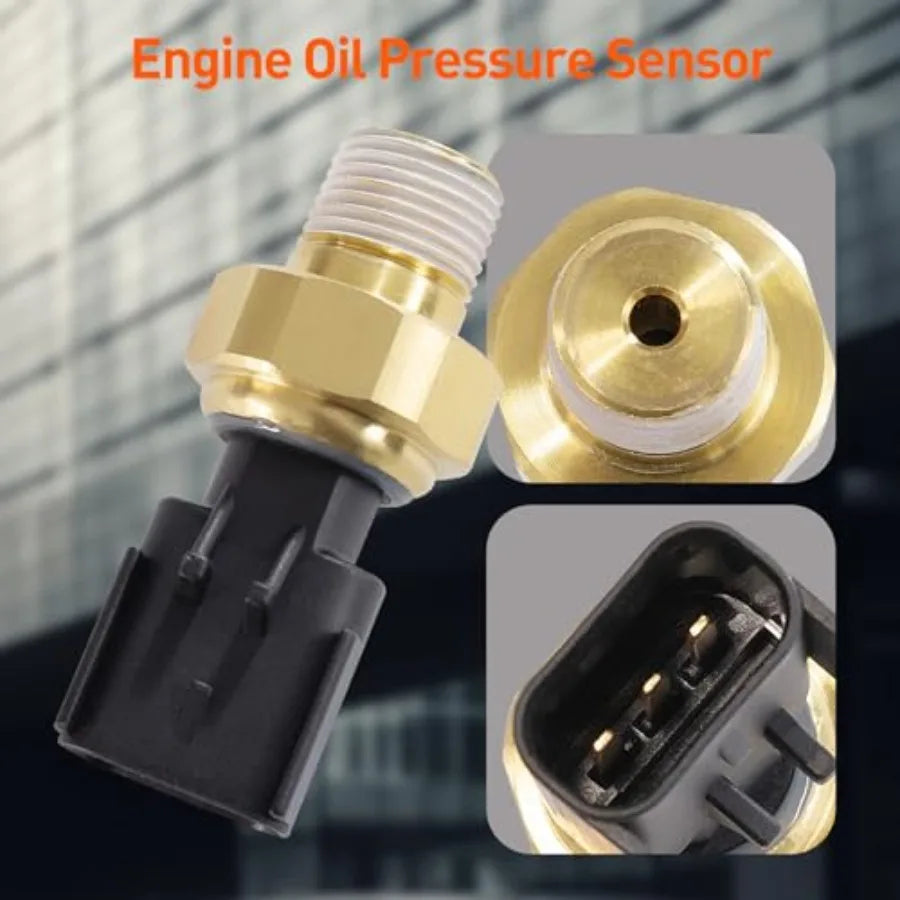 Oil Pressure Sensor 68145662AB, 68145662AA Engine Oil Sensors Sender Switch Compatible with Chrysler 200 for Dodge for Cherokee