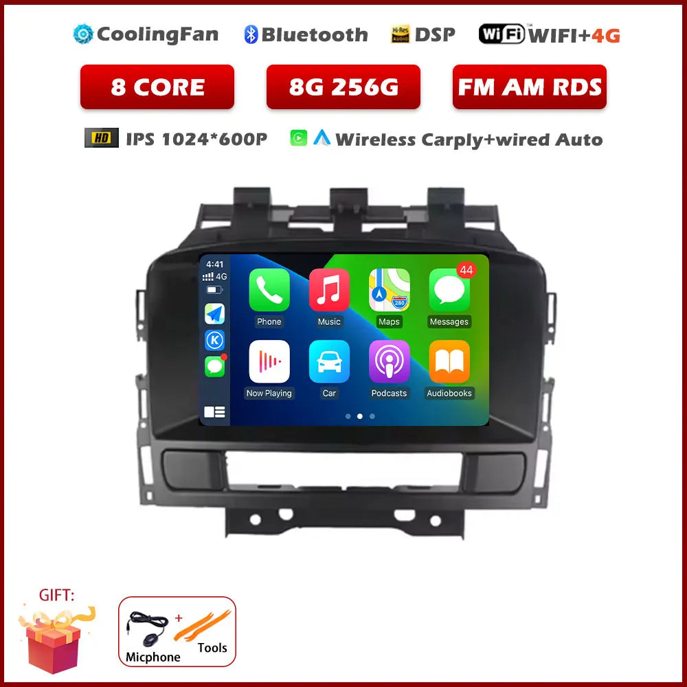 Android Car Stereo for Opel Astra J (2011–2014) & Buick Excelle GT XT — CarPlay, Android Auto, GPS Navigation