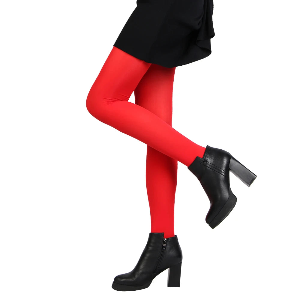 Women's Opaque Tights, 120D Seamless Pantyhose