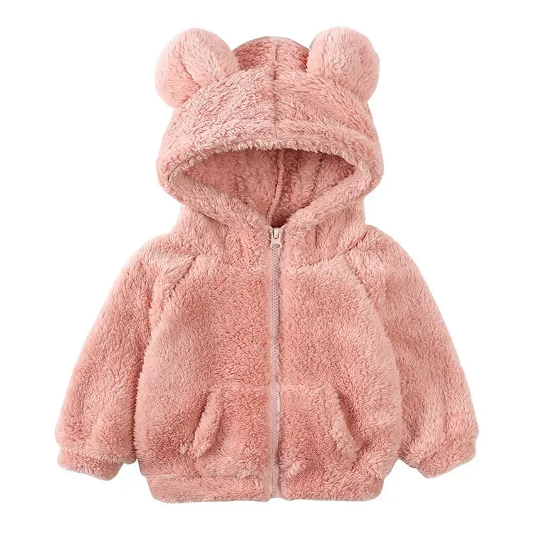 Girls Cartoon Hooded Winter Coat - Thick Warm Jacket, 1-6 Years - photo 9