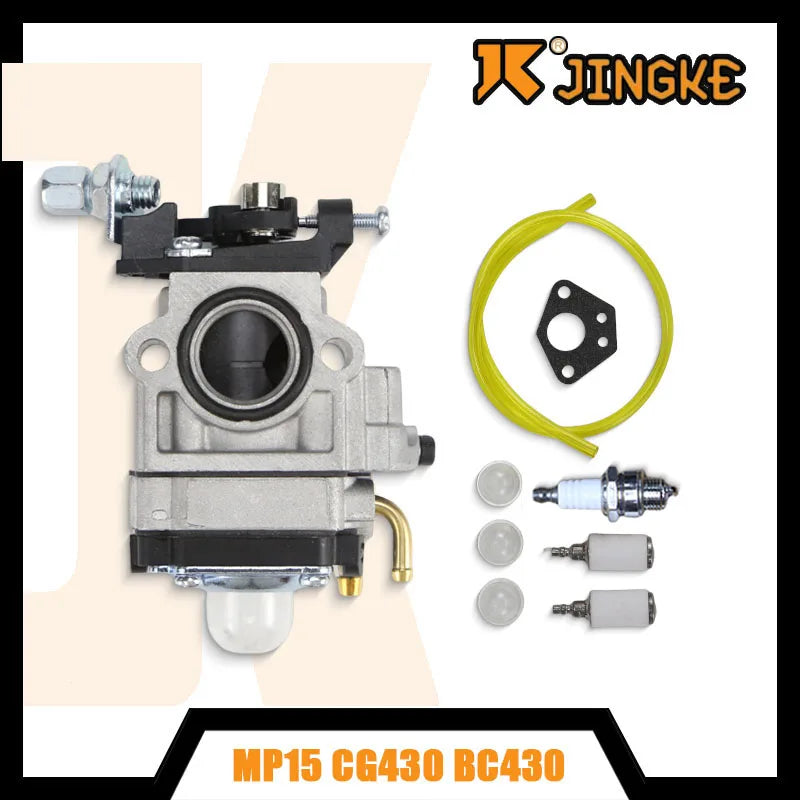 For Walbro CG430 CG520 BC430 BC520 40-5 44-5 43cc 49cc 50cc 52cc Brush Cutter 2-Stroke Engine Grass Trimmer Carburetor