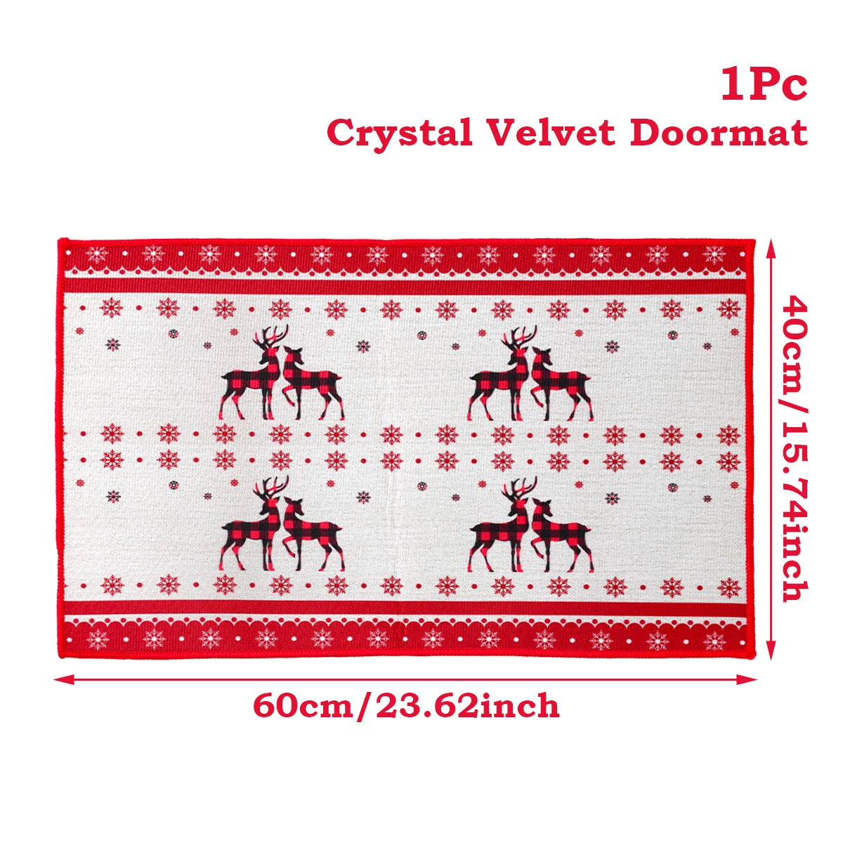 Christmas Door Mat Santa Claus Outdoor Carpet Merry Christmas Decorations For Home 2026 Navidad Xmas Ornament New Year 2026