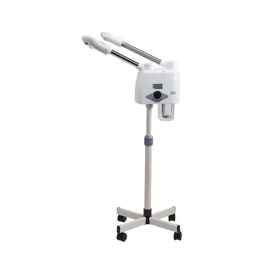 Adjustable Double-Tube Hot and Cold Face Steamer, Portable Facial Hydration Beauty Instrument, Home Skin Care Device