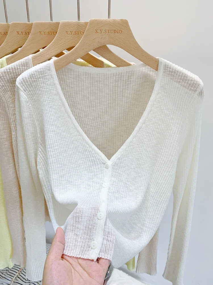 Women's lightweight sun-protection cardigan — view 13 of 20