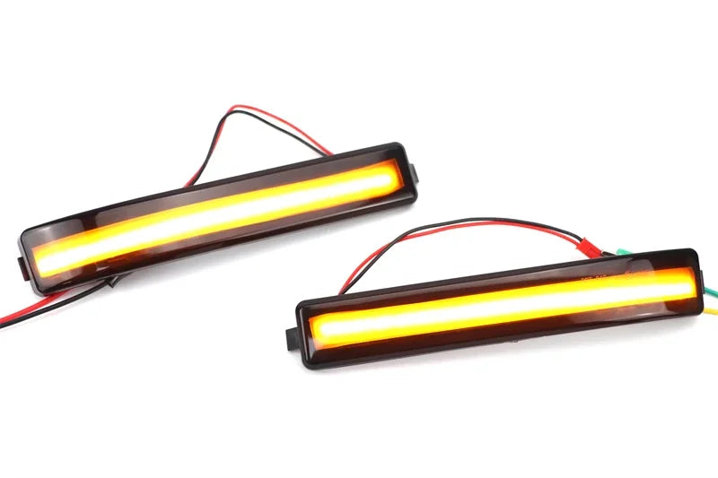 Smoked LED Dynamic Turn Signal Mirror Lights for Ford F-150 Raptor 2010–2014
