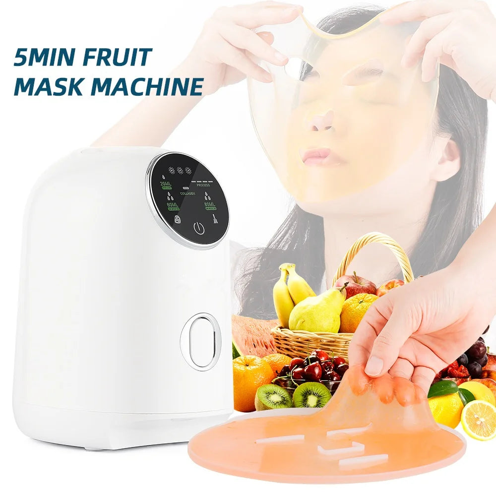 Foreverlily DIY Mask Machine Home Use Mask Making Vegetable Fruit Juice Milk Self-made Facial Mask Automatic Mask Maker SPA Care.women