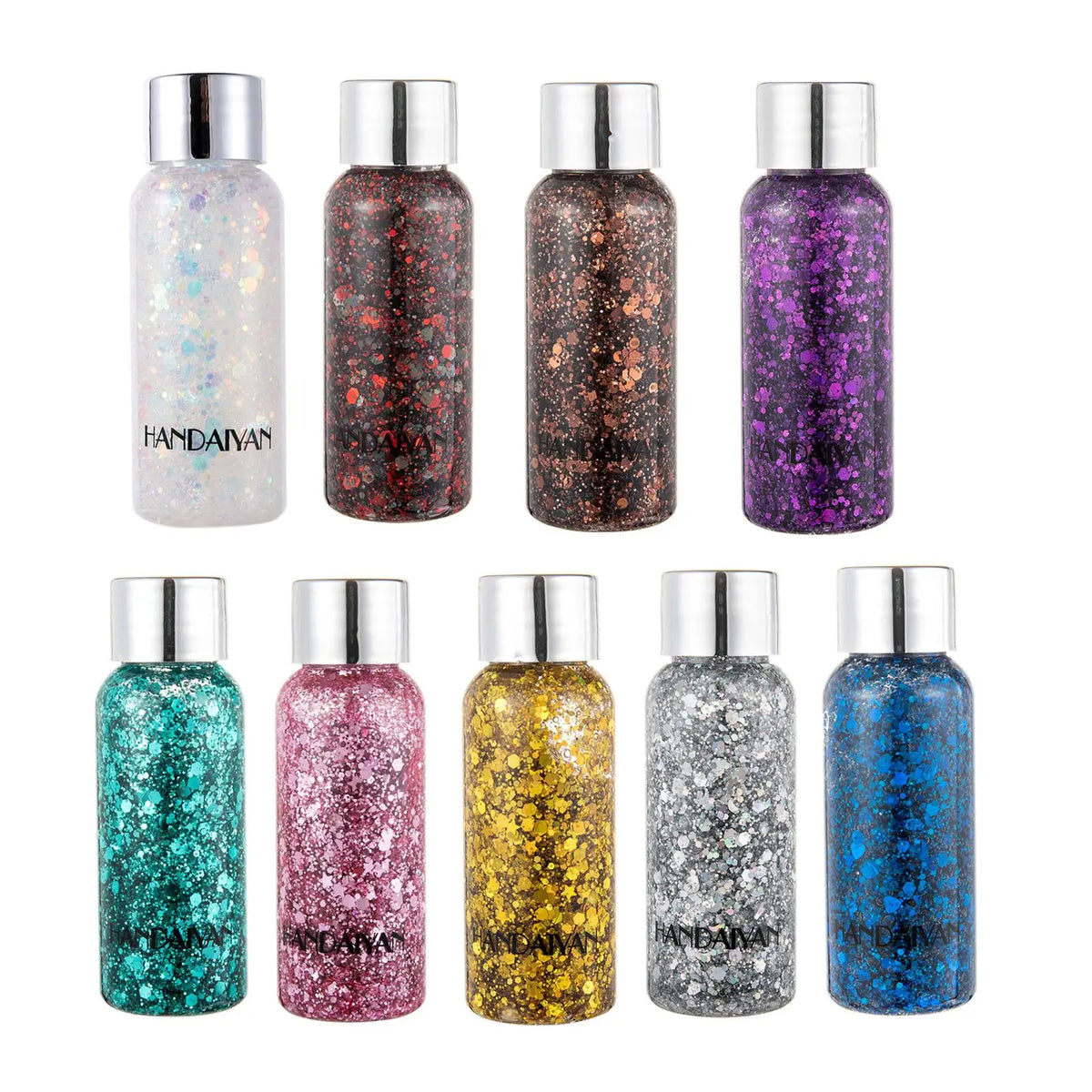Glitter Body Lotion Diamond Glitter Gel Cream Eye Nail Hair Body Face Glitter Gel Lasting Sparkling Lotion Party Glitter Shimmer