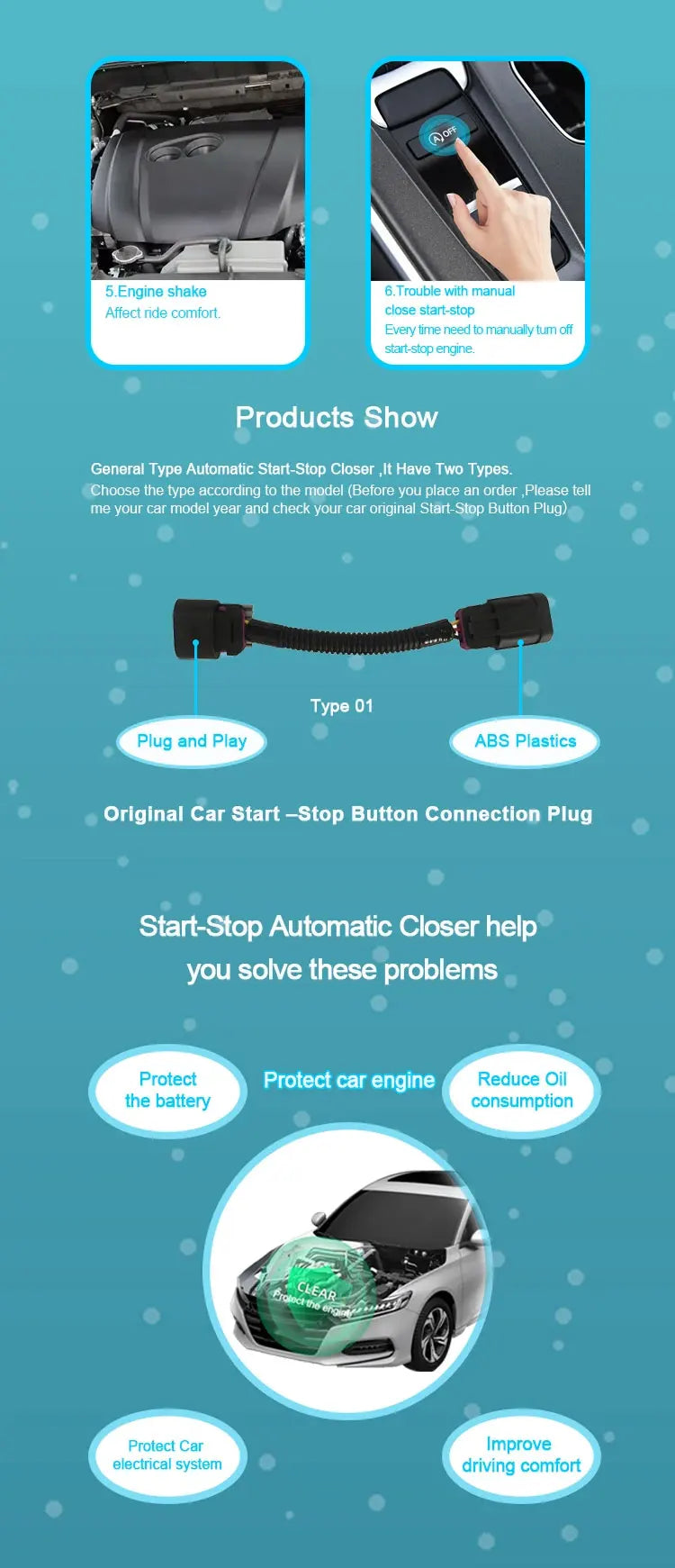 Start Stop Switch Disable Button Engine System Off Eliminator for Chevrolet Malibu XL Cruze 2017 Aveo T300 for Opel Astra K 2018