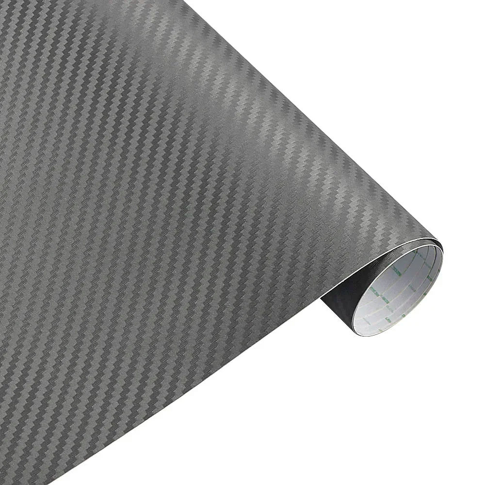 200cm*30cm 3D Carbon Fiber Vinyl Film 3M Car Stickers Waterproof DIY Motorcycle Automobiles Car Styling Wrap Roll Accessories