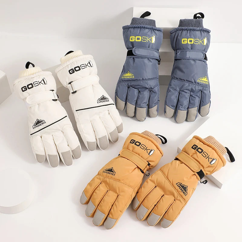 Kids Winter Ski Gloves - Thick Anti-Slip Snow Mittens - photo 6