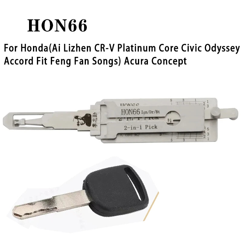 8PCS LISHI 2in1 Decoder For Volkswagen Audi Mercedes-Benz Skoda Porsche Ford Chevy Buick Hyundai Toyota BMW Locksmtihs tool