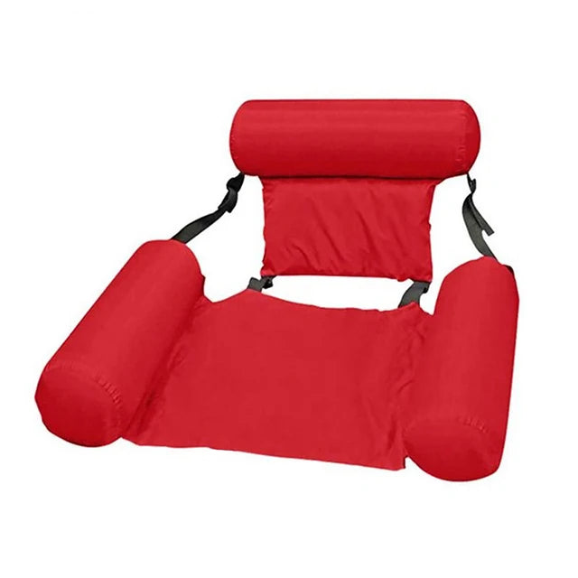 Inflatable Floating Water Hammock — Pool Lounge Float for Summer