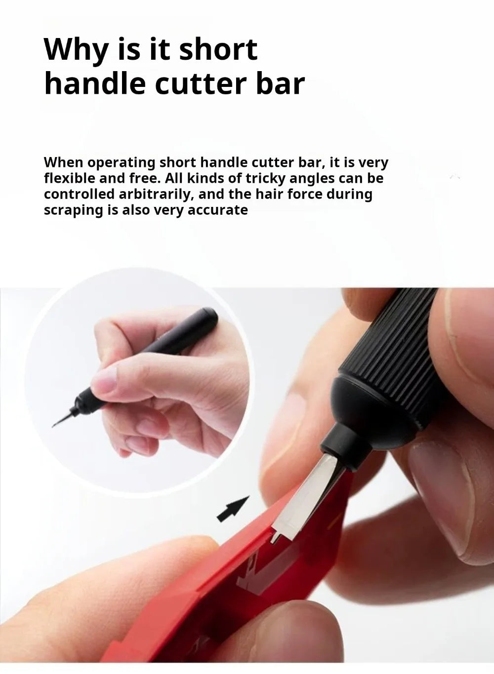 RAY Studio TinyGo Modeling Stepped Scraper for Gundam Military Scale Model Making Curved Step Scraper Kits Hobby DIY Craft Tool