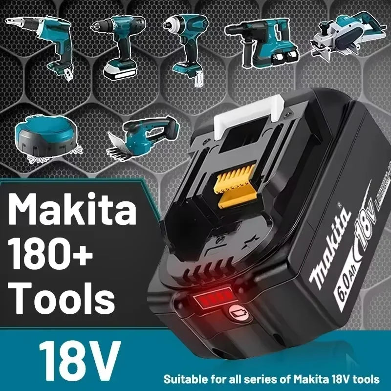 MMAlto Makita 18V LXT Replacement Li-Ion Battery – BL1860 BL1850 BL1840 BL1830 BL1815 | 3.0Ah 5.0Ah 6.0Ah | Sony Cells | LED Indicator