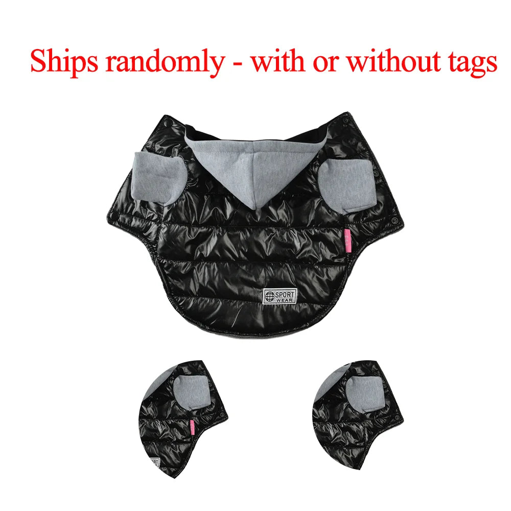 Hooded Dog Jacket - Warm Windproof Puppy Coat for Small and Medium Dogs - photo 7