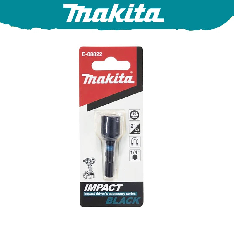 Makita Impact Black Magnetic Sleeve Series Hexagonal Handle Adapter Drill Drive Bit Tool Accessories