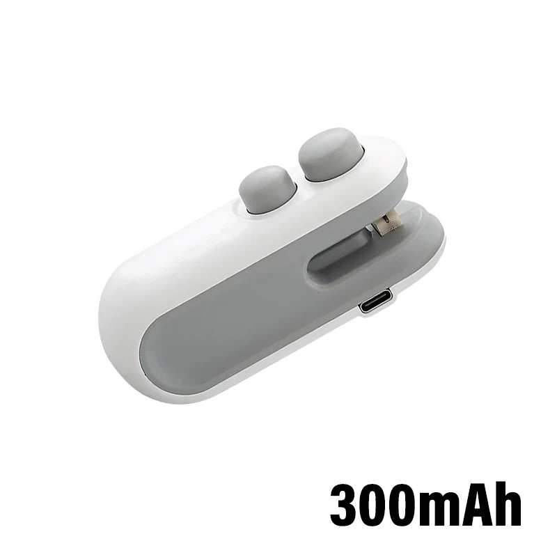 Mini Heat Bag Sealing Machine Package Sealer Bags Plastic Food Sealer Clip Bag Handheld Sealer Food Packaging Heat Sealer