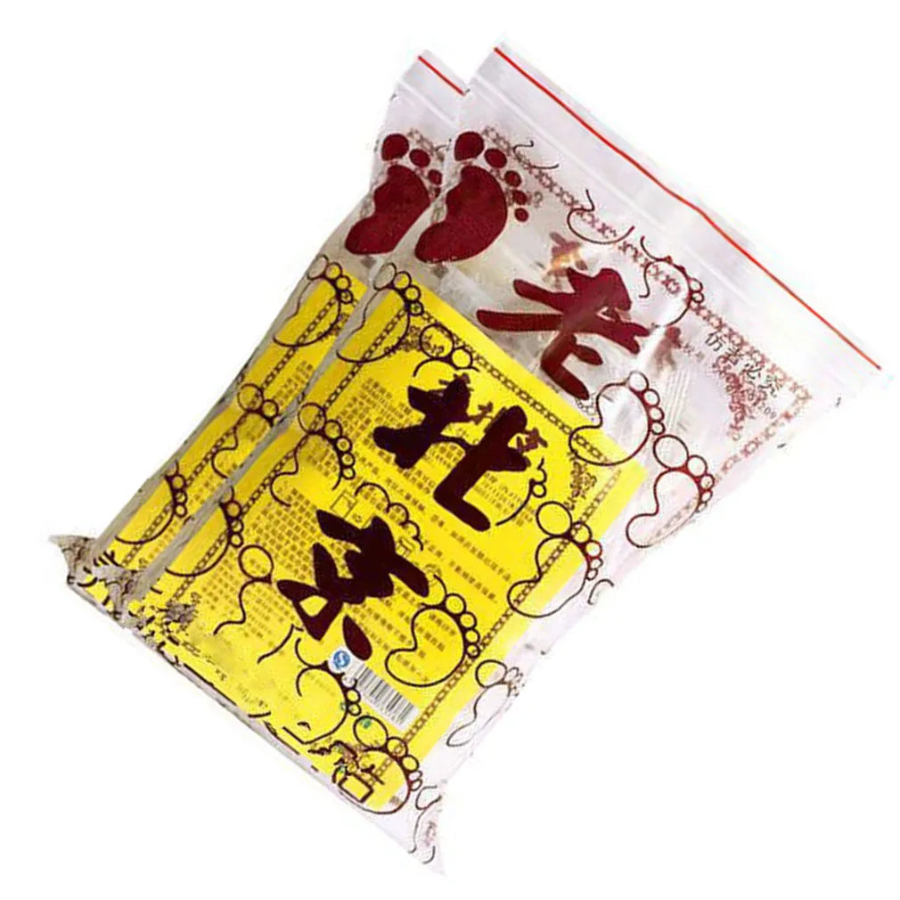 Old Beijing Foot Paste Mai Grass Bamboo Vinegar Foot Paste Improve Sleep Relieve Stress Moisture Foot Patch 30/60/90/120/150 Pcs