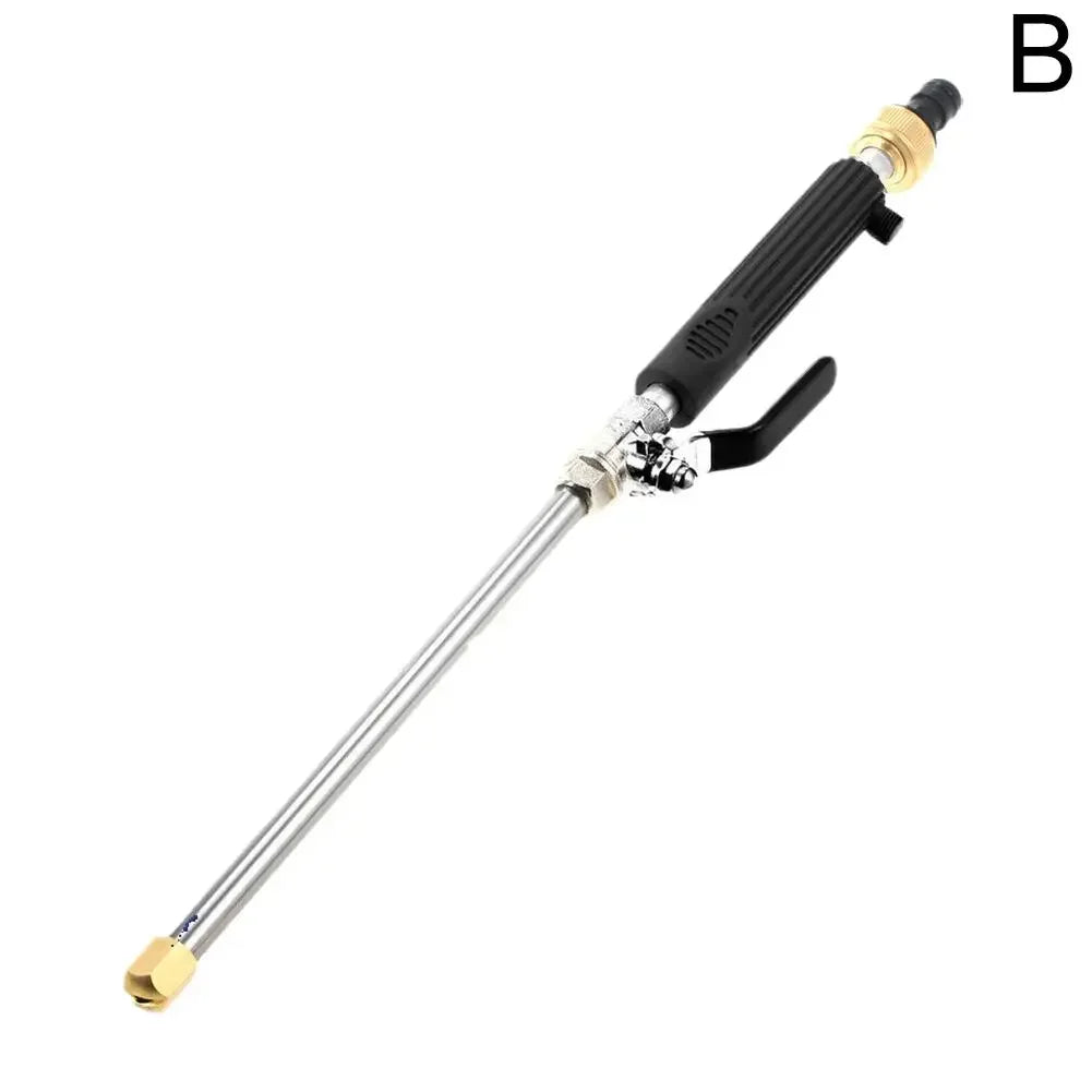 High-Pressure Car Wash Water Gun — Hose Nozzle Wand & Sprayer Tool