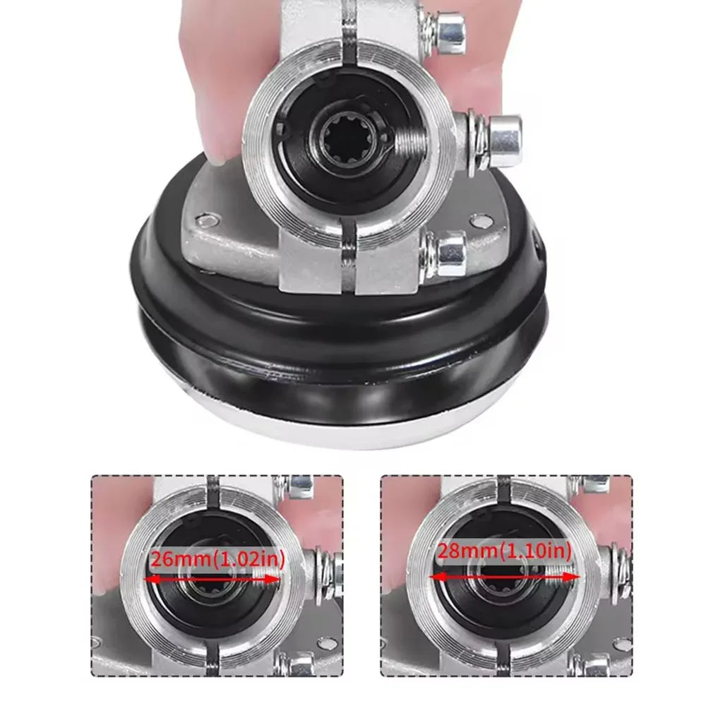 26mm/28mm tooth mower 7/9 teeth gearbox gear head brush mower lawn mower gear head replacement lawn mower parts gardening tool