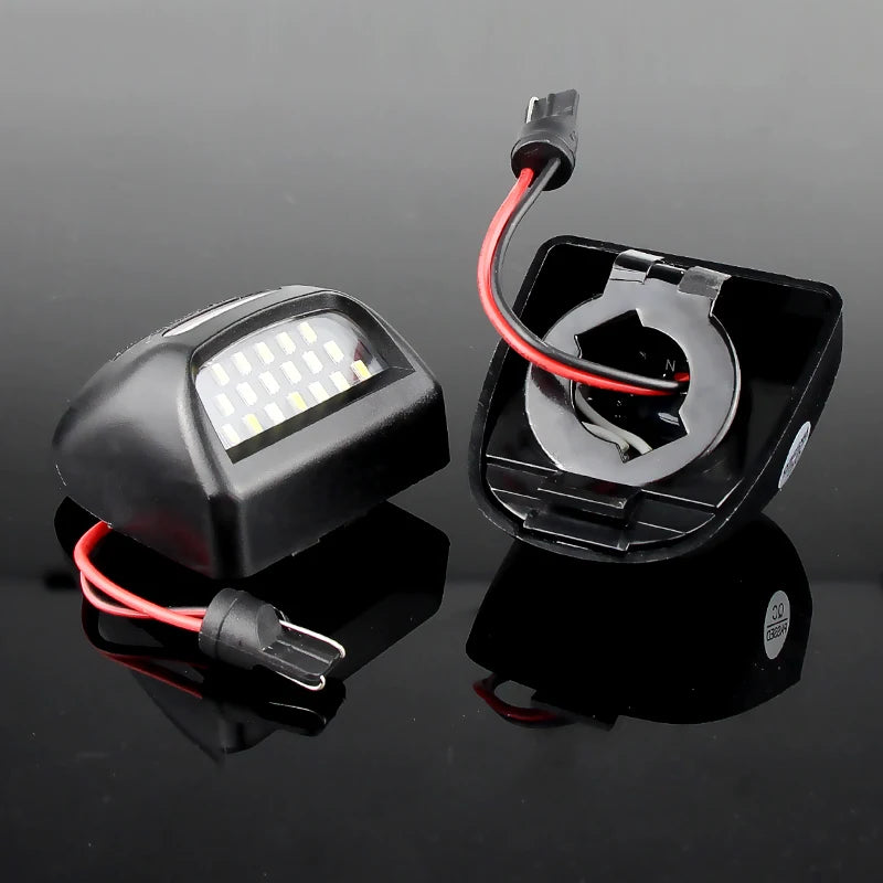 LED License Plate Lights 6000K (2-Pack) — Chevrolet Silverado 1500/2500/3500, Avalanche & GMC Sierra / Cadillac Escalade