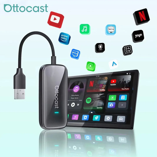 Wireless CarPlay & Android Auto AI Box, Compatible with VW