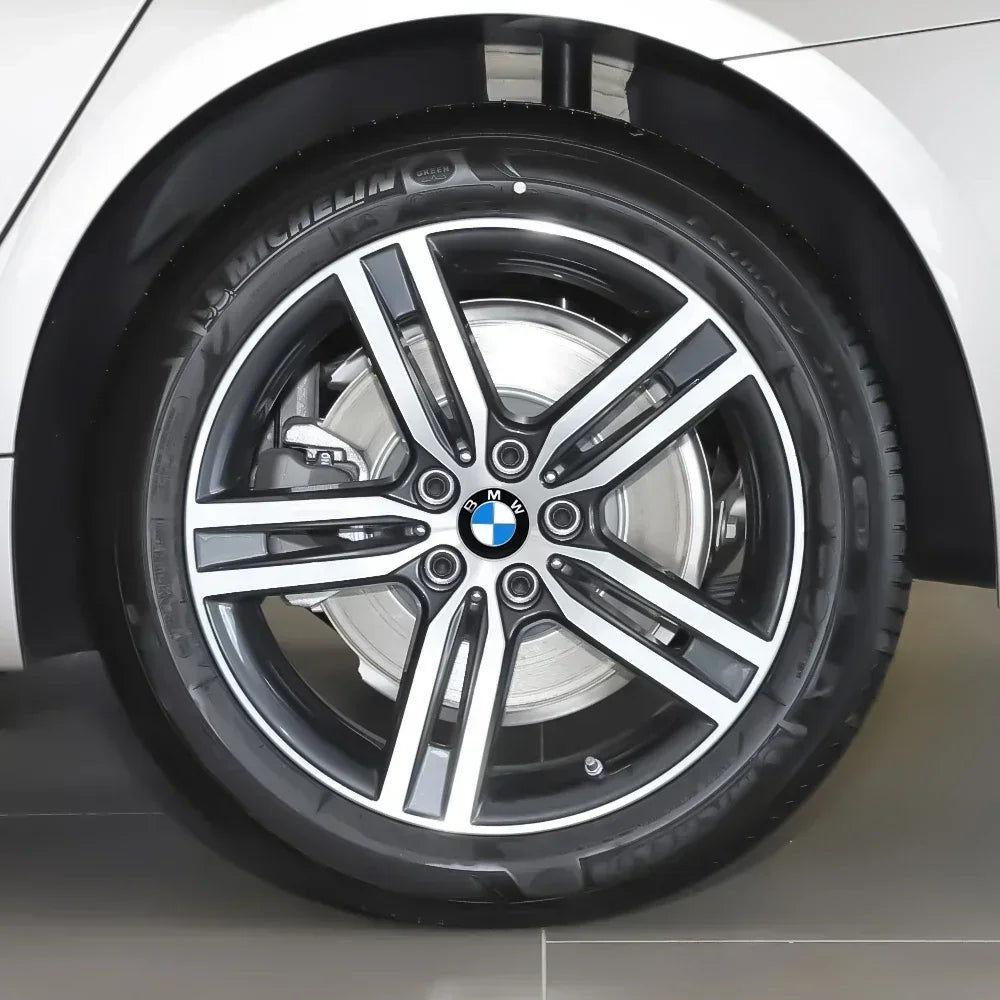 4p cs 56/60/65/70mm automobile hub center sticker aluminum alloy car sticker is suitable for BMW group F07F90F11f18G30G31E60E61.