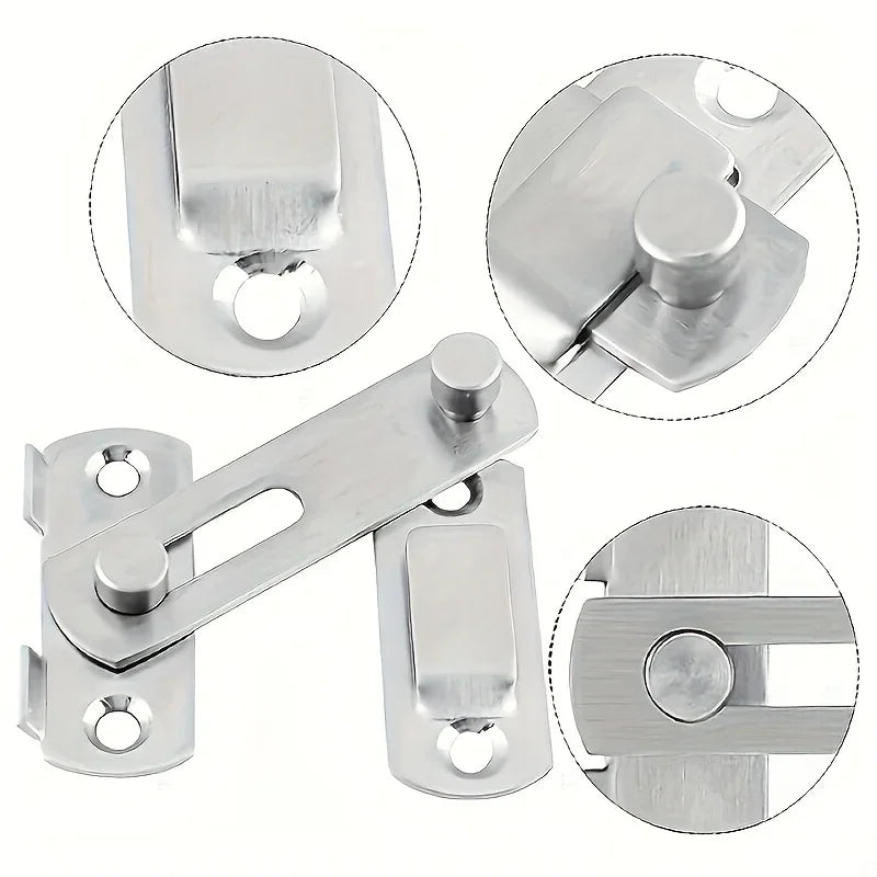 Stainless steel door lock guard - Industrial grade, sturdy and durable, safe