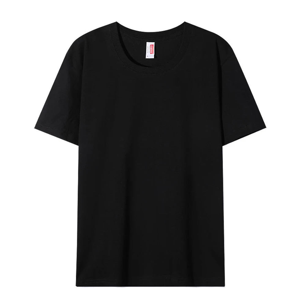 Men's plain cotton t-shirt - view 8