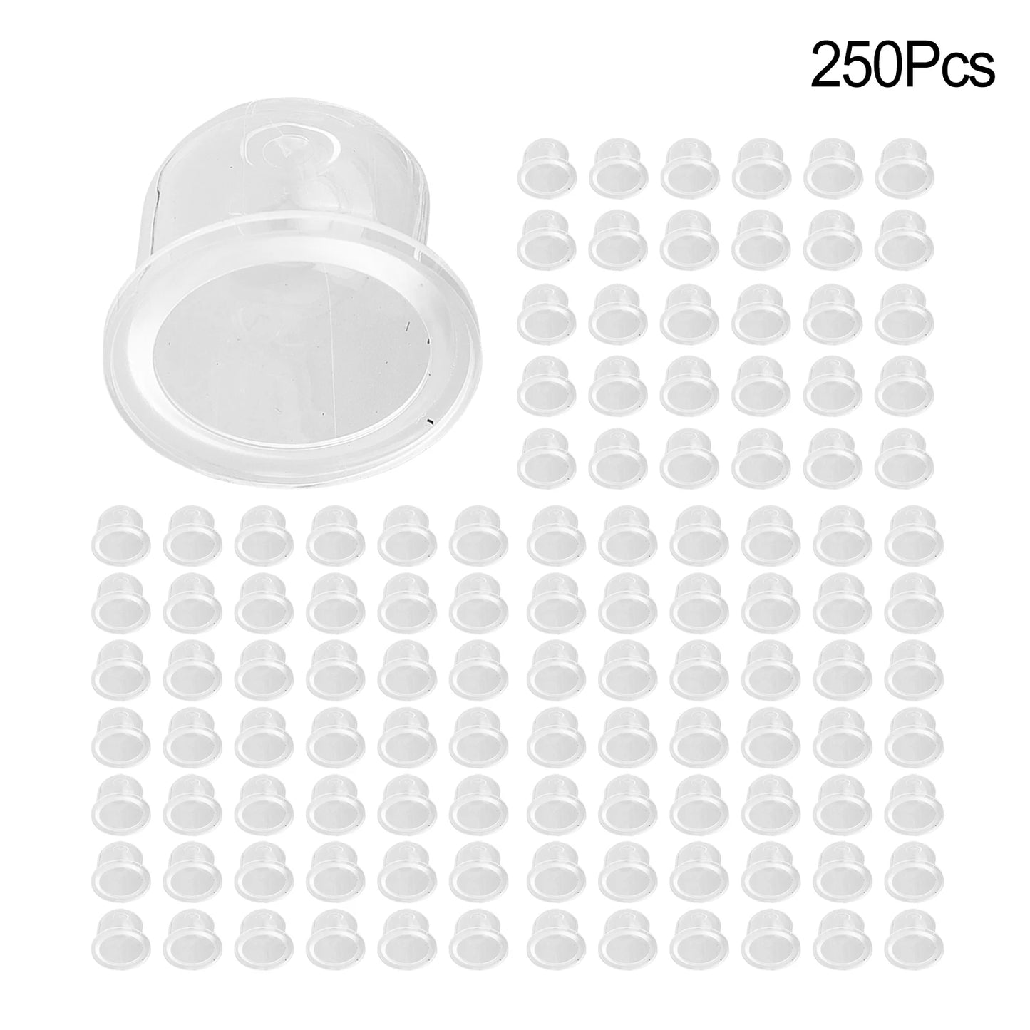 10/250pcs 19/22mm Carburetor Primer Bulb Fuel Pump Primer Bulb For Chainsaws Blower Trimmer Brushcutter Chain Saw Oil Cup